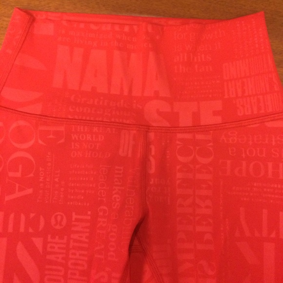 SOLD Lululemon 20Y High Rise Wunder Under Tights - Picture 4 of 4